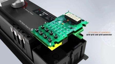 Manual elétrico do interruptor de transferência automática do gerador inteligente CNC ATS